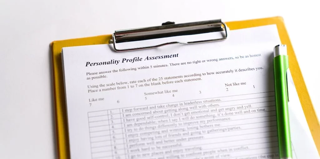 A personality profile assessment exam