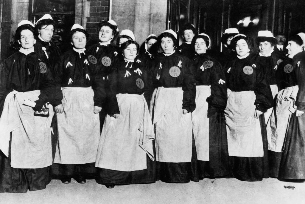 photo of suffrage women