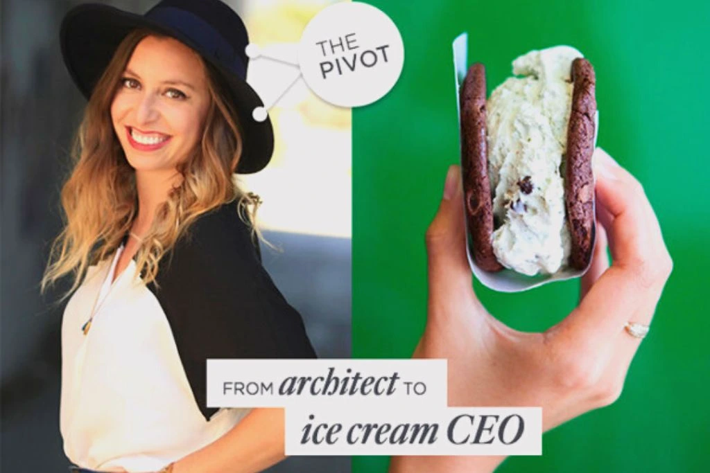 from architect to ice cream ceo