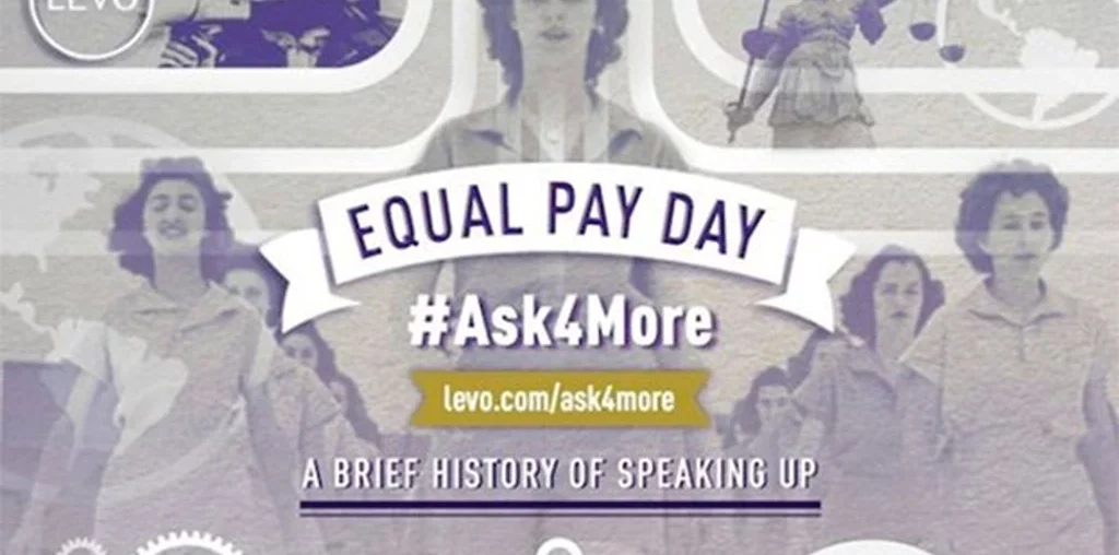 equal pay day campaign material