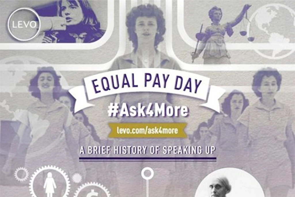 equal pay day campaign material